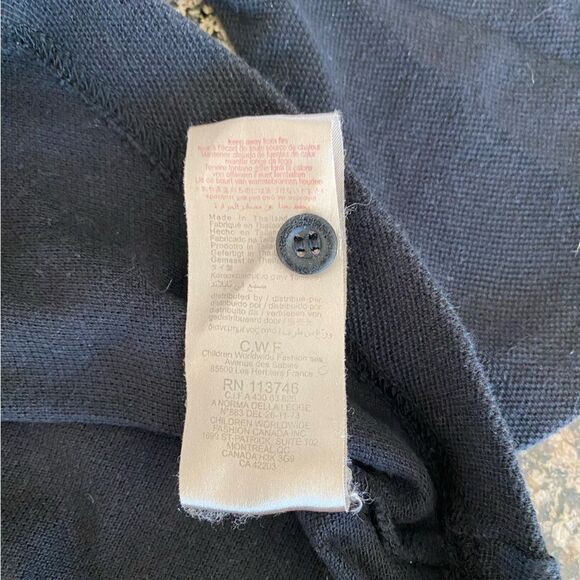 Burberry Kids Long Sleeve Polo Shirt Size 4Y (4T) - Picture 5 of 6